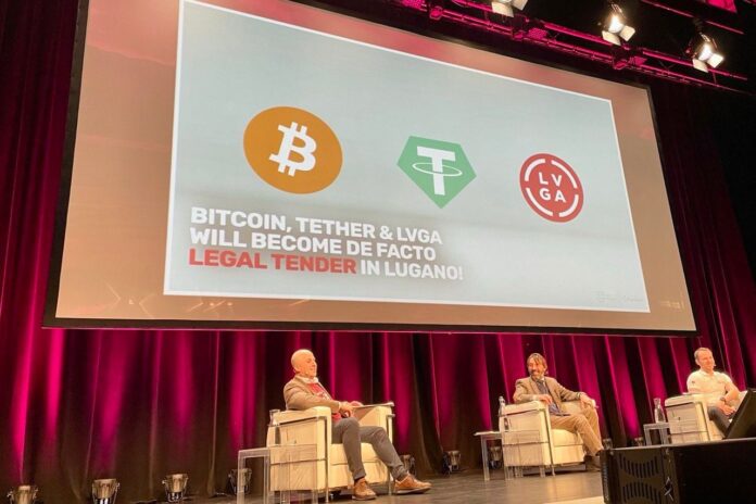 This action aiming to revolutionize the Lugano's financial system by incorporating Bitcoin and Tether technologies.
