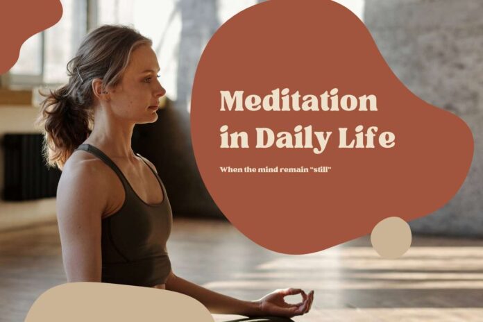 Meditation induces mental stillness, fostering mental strength, cultivating a love for life, and enhancing overall quality of life.