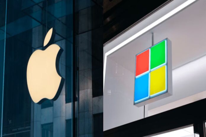 In the U.S. stock market's Thursday session on January 11, Microsoft briefly surpassed Apple in market capitalization.