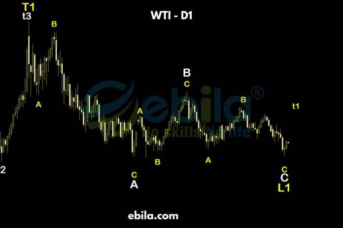 If you've been following over the past few weeks, you can see the change in the code of waves for crude oil price. The larger L1 has ended, preparing for a long upward wave. 